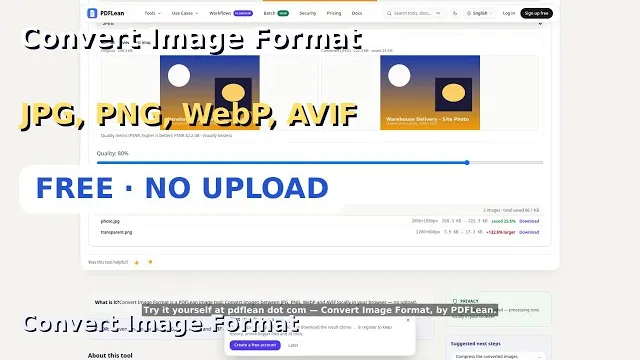 视频封面：图片格式互转：PNG / JPG / WebP